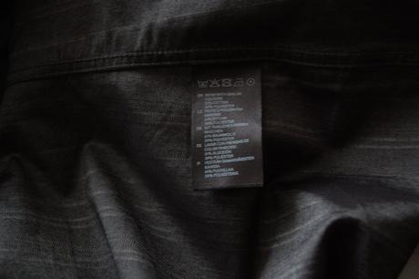 Elegantná tmavosivá košeľa, h&m,m