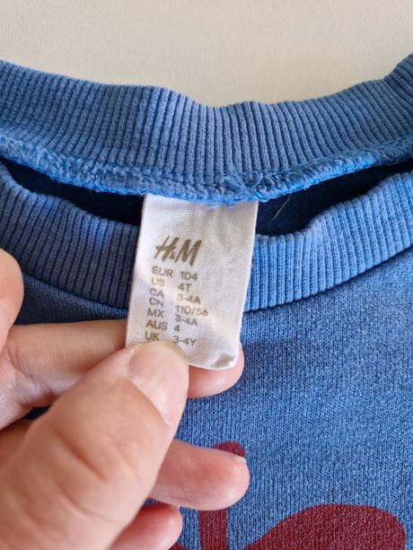 Mikina, h&m,104
