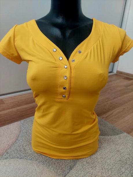 Horčicové tričko,