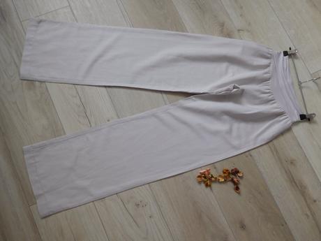 Ľanové nohavice s pružným pásom-s, 34/32, s