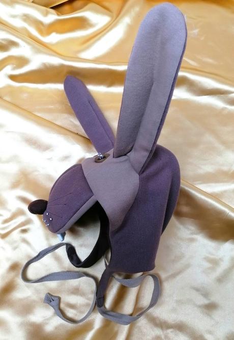 Zajačik čiapka - maska, 92 / 98 / 104 / 110