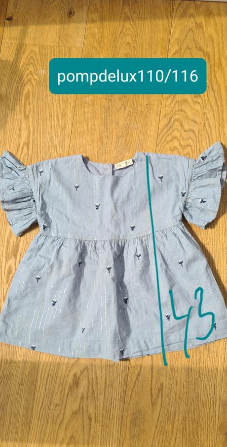 Trblietavá tunika 110/116, pompdelux,110