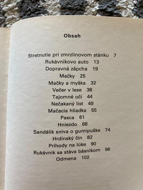 Rukávnik, sandálik a machnáčik prvé vyd.1980, 