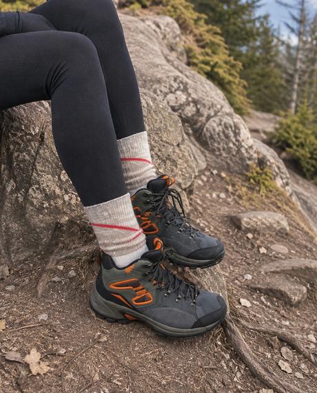 Turistické zateplené topánky, decathlon,37