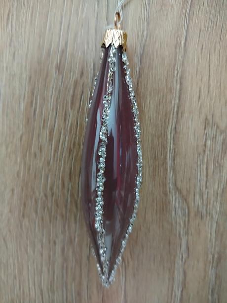 Vianočné sklenené cencúle, 