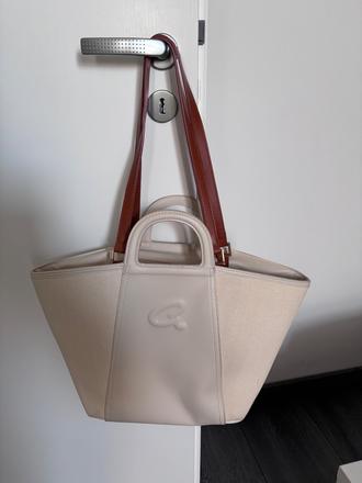 Taška axel - béžová, 