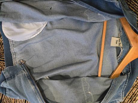 Riflova bunda, denim,s