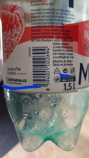 Je toto zálohovaná fľaša?