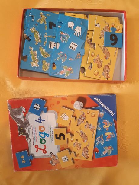 Hra na pocitanie ravensburger s prvkami puzzle, 
