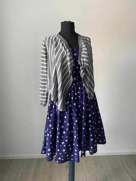 Dkny pruhovaný kardigan, dkny,m