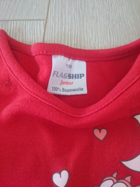 Hrubé bavlnené tričko, 116