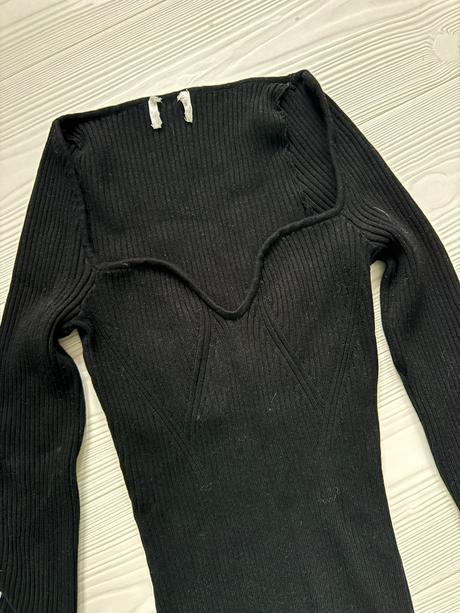 H&m - rebrový top, h&m,s