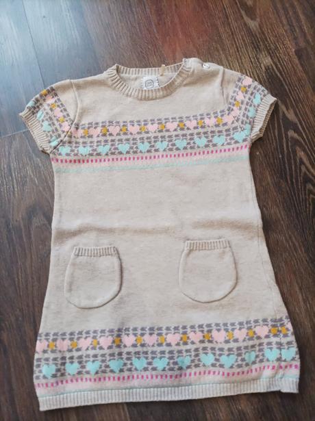 Pletené šaty cool club v. 92/98, coolclub,92