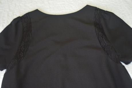 Čierne šaty poesy, veľ. m, m