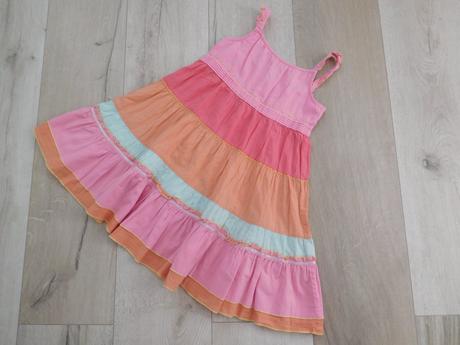 Next-110-4/5 rokov,šatičky dievčenské-bavlnené, next,110