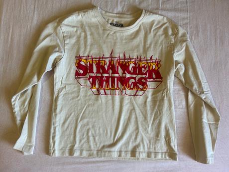 Nenosené tričko stranger things, sinsay,152