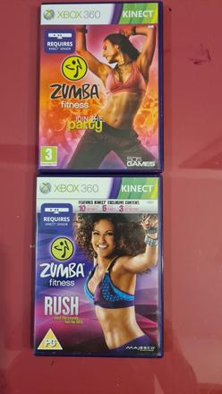 Zumba ,zumba rush kinect hra xbox 360,