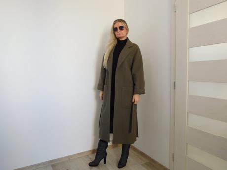 Zara woman -s/m-kabát dámsky,vlnený,, zara,s