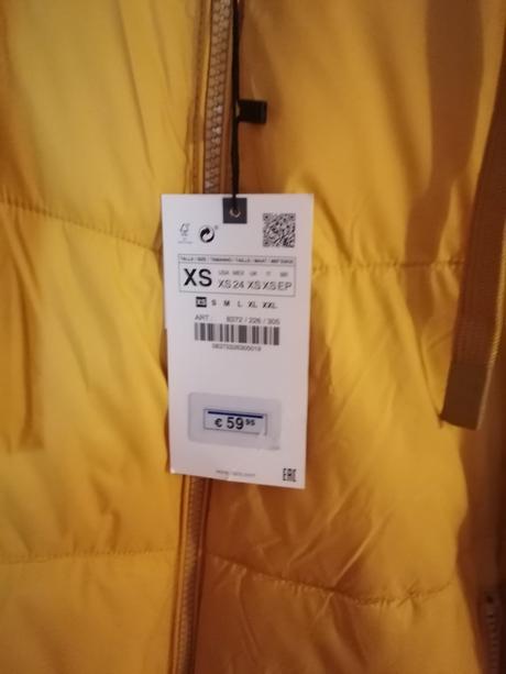 Zara vetrovka vesta 2v1, zara,s