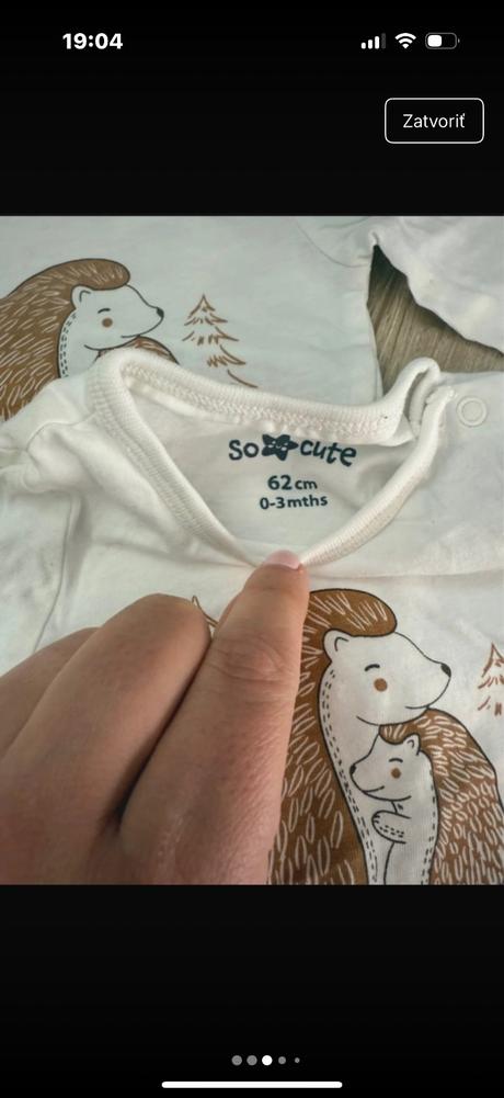 Balik body pre dvojičky v. 62(56), 62