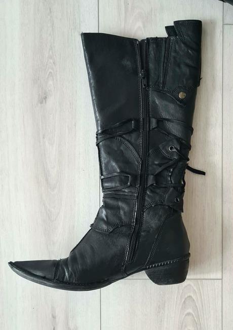 Kožené čižmy, 37