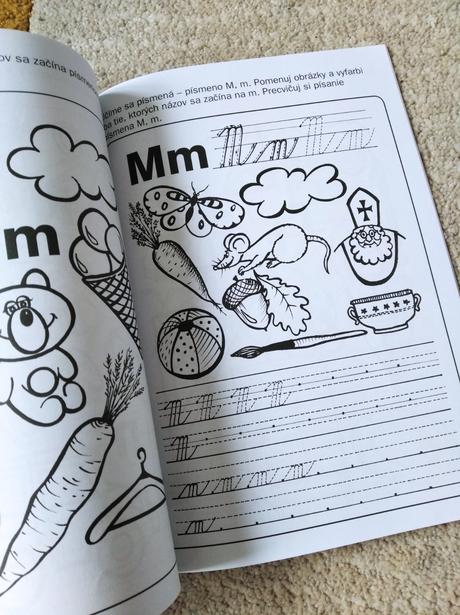 Šikovný predškolák - učíme sa písmenká,