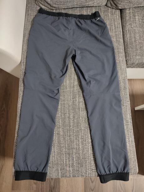 Salomon l - šedé dlhé nohavice, salomon,l