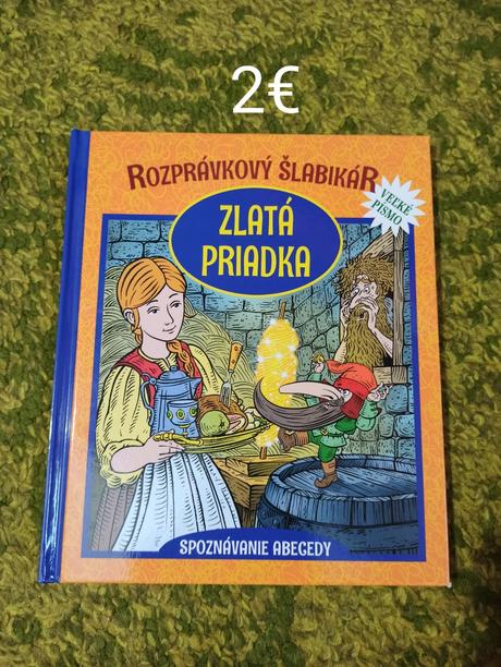 Rozprávkové knihy-viac druhov,