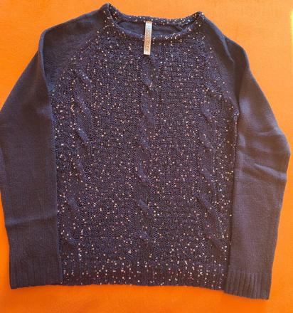 Pulóver s flitrami, m