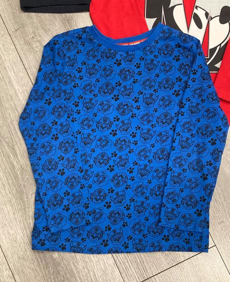 3x mickey tričko veľ. 122, f&f,122