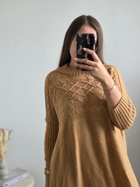 Oversize sveter uni,