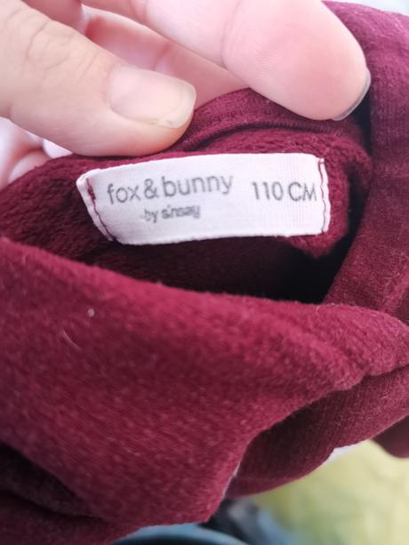 Frajerska mikina, fox & bunny,104