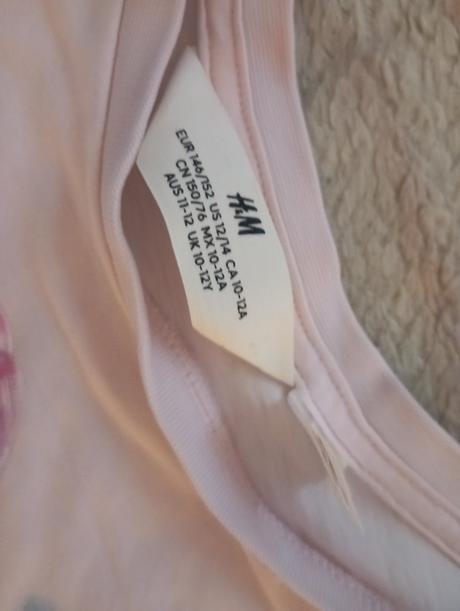 Tričko stranger things, h&m,146