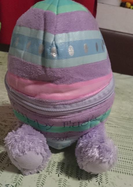 Skrytý plyšový somárik vo vajíčku disneyland 25 cm,