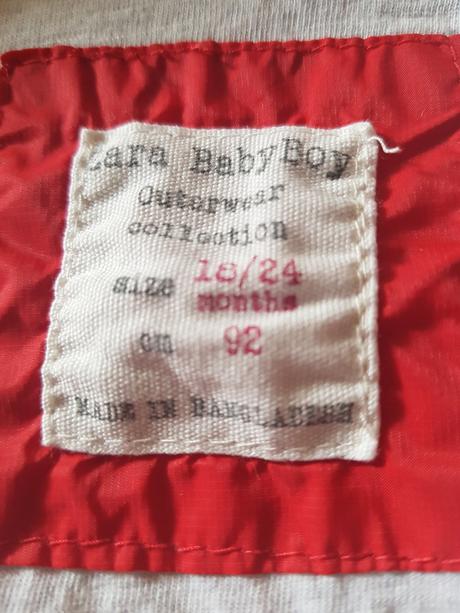 Zara prechodná bunda na doma, zara,92