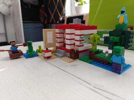 Lego minecraft 21275 tnt dom, 