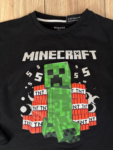 Tričko minecraft, reserved,152