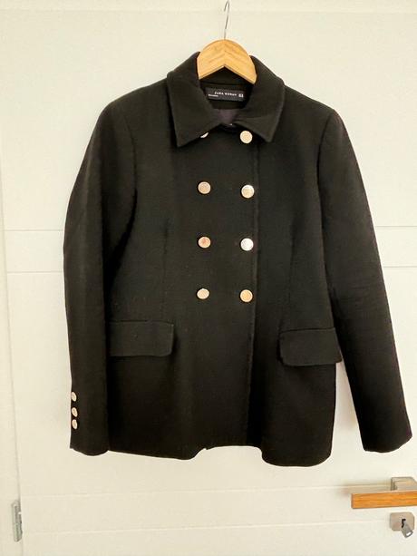 Čierny kabát, zara,m