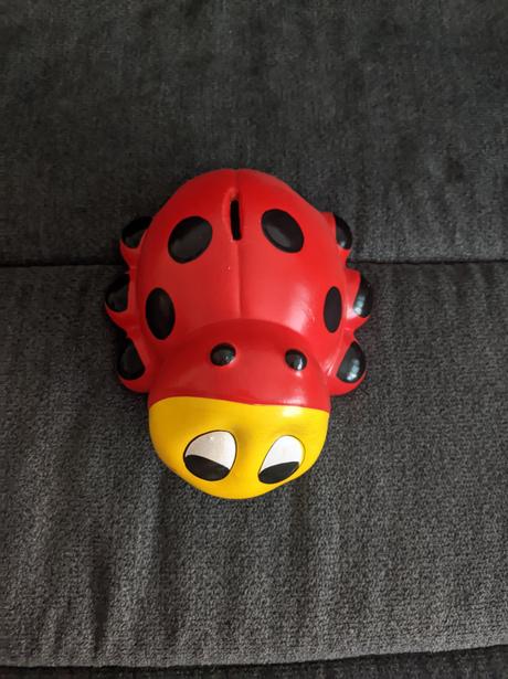 Pokladnička lienka 20 cm, 