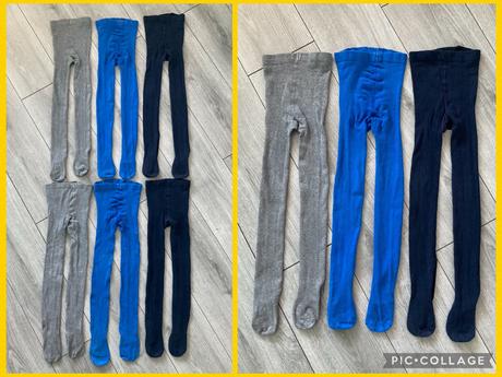 6x pančuchy veľ. 110/116, c&a,116