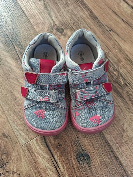 Celoročky barefoot vel. 26 roby fuxia, protetika,26