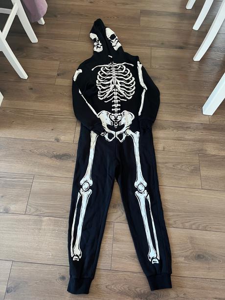 Halloweensky hm overal 146/152, h&m,146