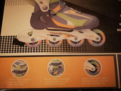 Dievcenske/dámske korčule, rollerblade,40
