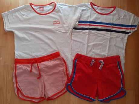 Set letných pyžamiek 146/152 tchibo, tchibo,146