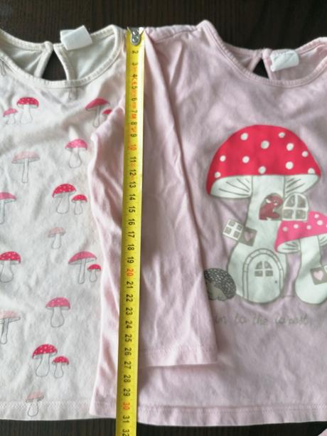 Tričká hribiky, h&m,80