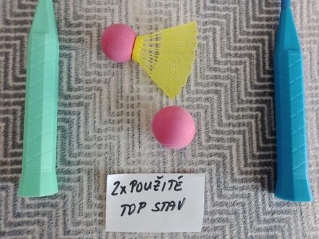 Detská bedmintonova súprava tesco,