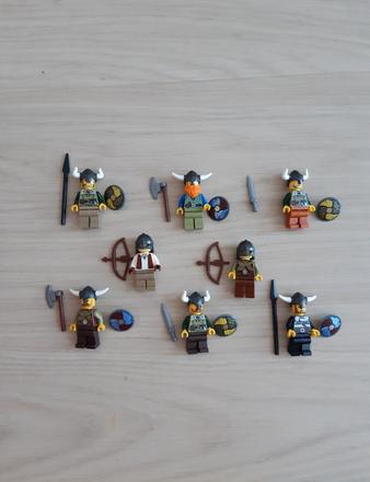 Predám lego mix nových figúrok vikingov,