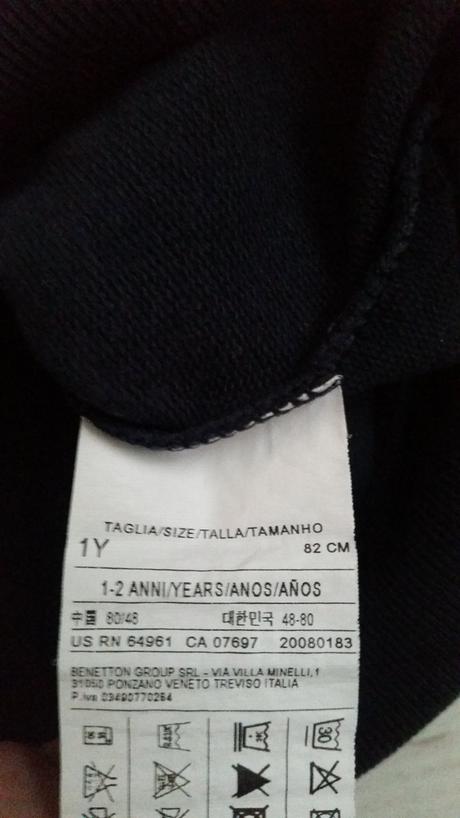 Mikina benetton, benetton,80