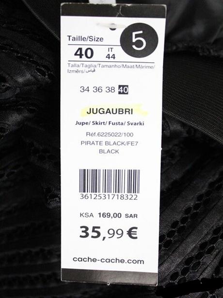 Nova sukna znacky cache cache - pc 36eur, m