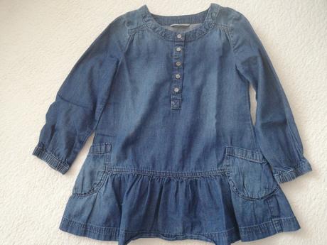 Riflové lindex šaty, lindex,110